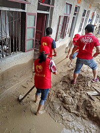 風雨同路，湛江中糧可口可樂愛心援助